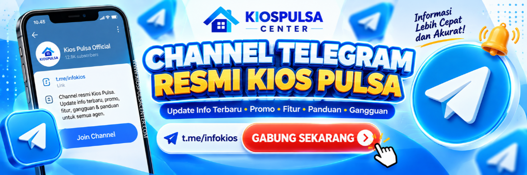 Channel Telegram Resmi Kios Pulsa – Gabung Sekarang